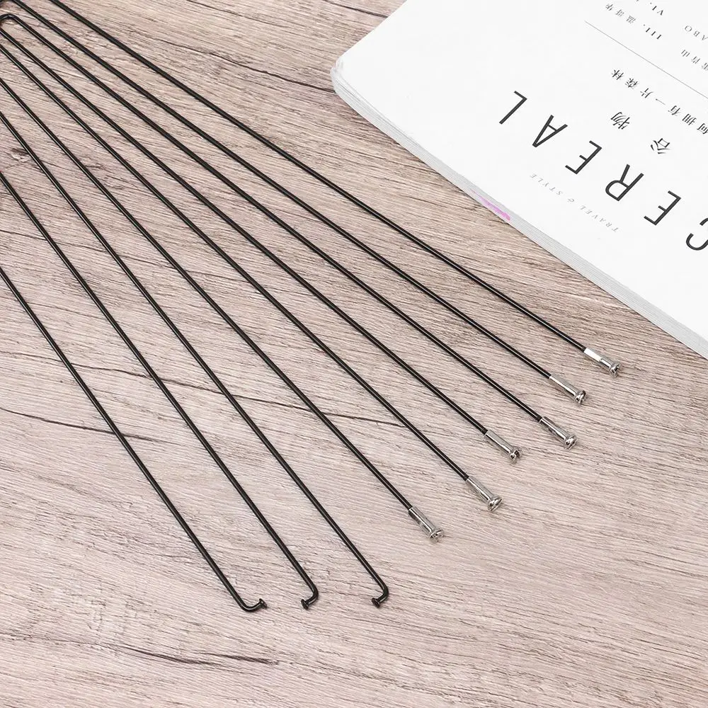 10PCS Multisizes Stainless Steel Bicycle Spokes With Nipples MTB  Bicycles Spokes Wires Bike Repair Replacement Tool