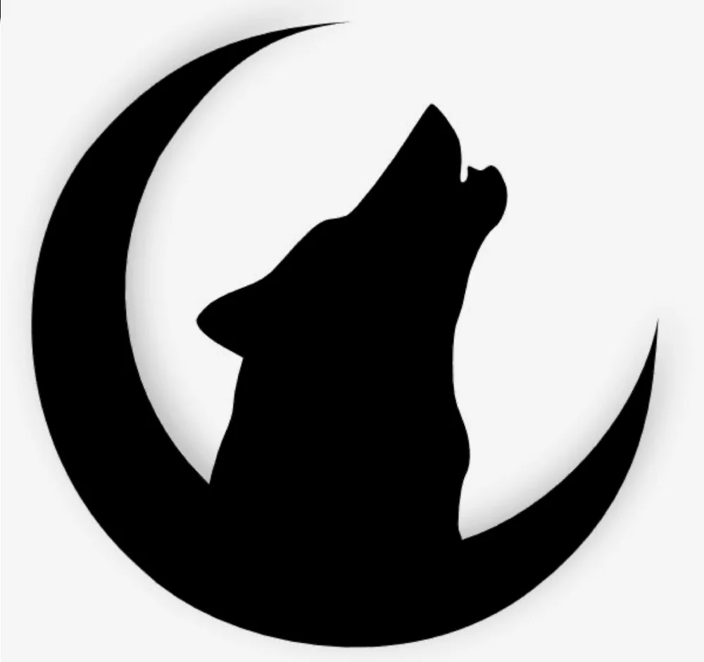 Custom Moon Wolf Shape Metal Cutting Die, DIY for Scrapbooking, Decoration Crafts