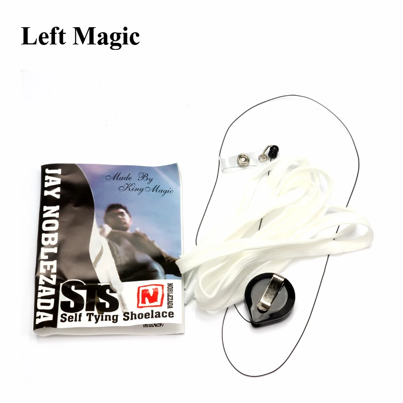 Magic Self Tying Shoelace can be tied by itself street magic tricks magican gimmick magic illusion close up magic E3074