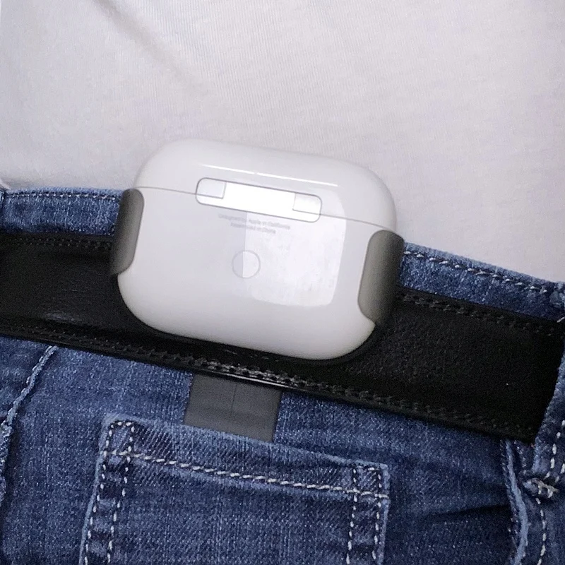 Étui à clip de transport pour Apple Airpods Pro, 2 e génération, support de poche de ceinture, accessoire pour AirPosie 3 1/2, étui pour écouteurs