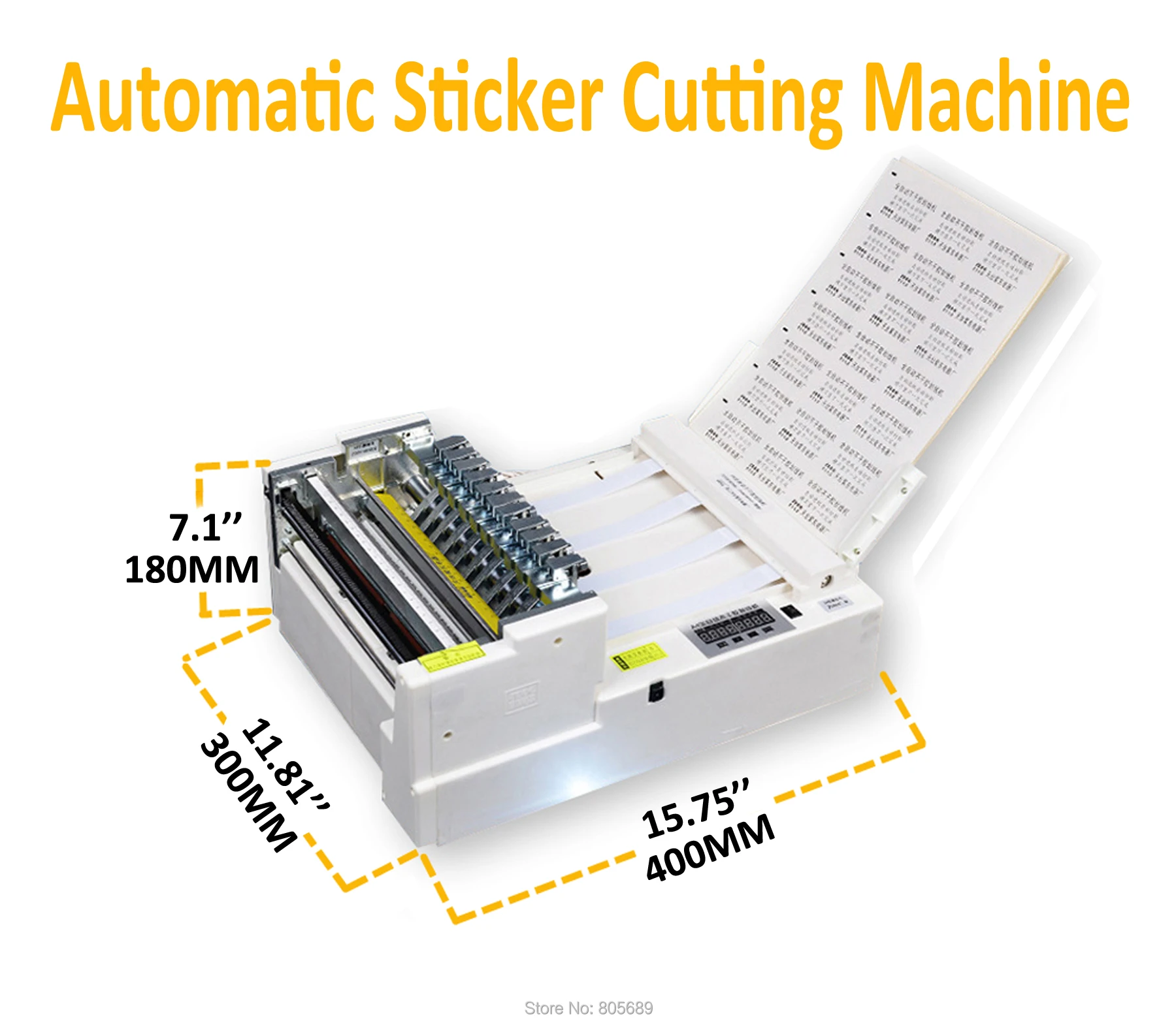 

Automatic Sticker Cutting Machine