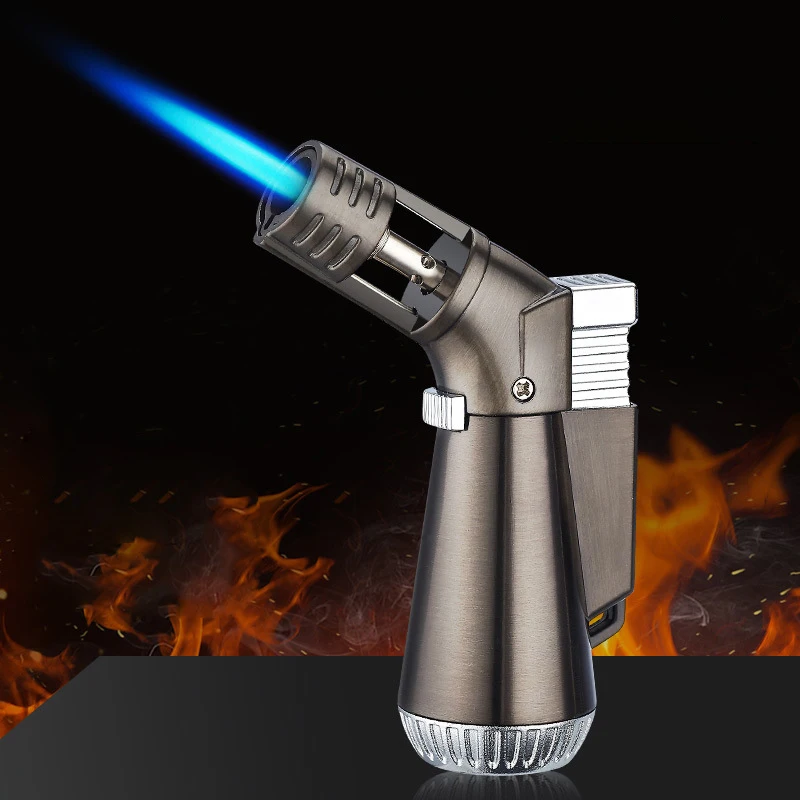 Gas Lighter High Firepower Spray Gun  Jet Torch Turbo Lighter 1300C Metal Cigarette Cigar Lighters  Gadgets For Men