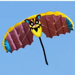 New High Quality 1.4m Pig Dual Line Parafoil Parachute Kites Sports Beach With Kite Handle and String Easy to Fly