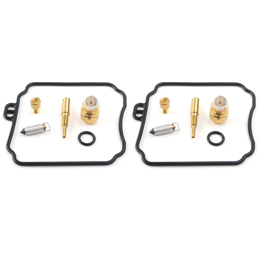 2 Sets Motorcycle Carb Carburetor Rebuild Repair Kits for Hyoung gv250 aquila a V2C-2 tgteus