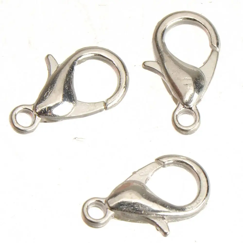 

Clasps Lobster Small 502# Silver Gold Spring Waterdrop 100pcs Metal DIY Findings 12 14 10mm Handicrafts Jewelery Making Supplies