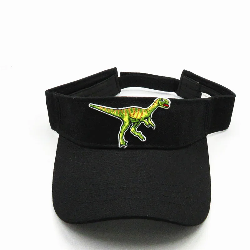 Ldslyjr Dinosaur Embroidery Visors Baseball Cap Adjustable Snapback Cap for Men and Women 92