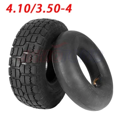 4.10/3.50-4 Inner Outer Tyre 410/350-4 Pneumatic Wheel Tire for Electric Scooter Trolley Accessories