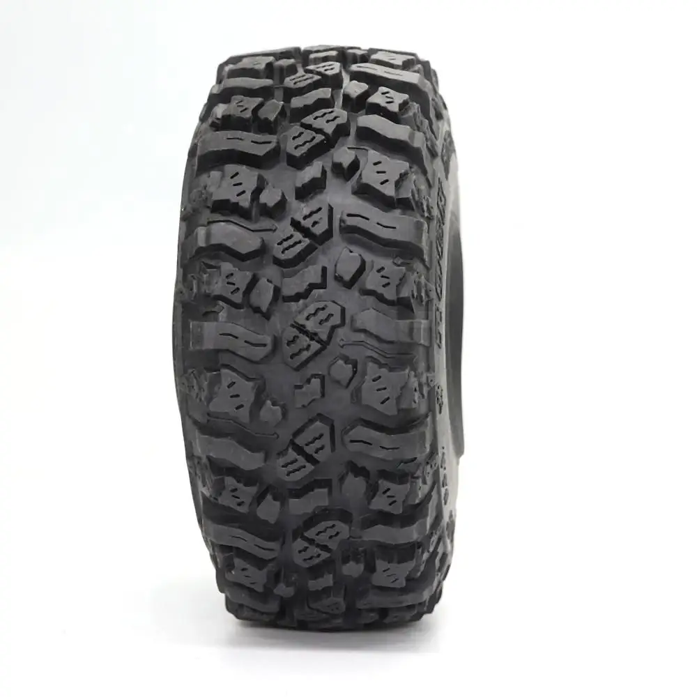 1/4pcs 120mm Rubber Mud Grappler Tires For 1:10 Rc Crawler Axial Scx10 Scx10 Ii 90046 90047 Trx-4 Defender Trx6 Yikong