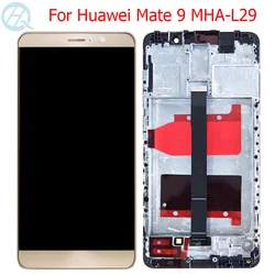 Mate 9 LCD For Huawei Mate 9 Display With Frame LCD Touch Screen 5.9