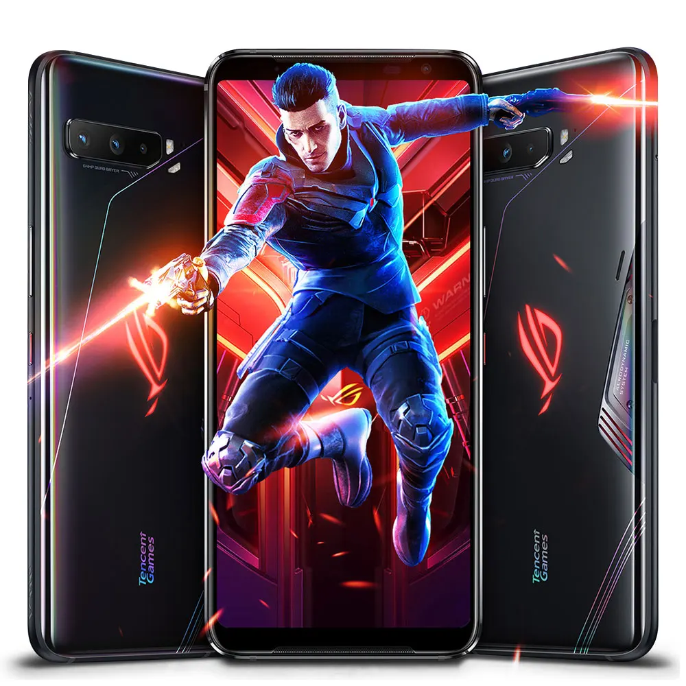 Imagem -06 - Rom Global Asus Rog Telefone 5g Gaming Telefone Snapdragon 865 865 Mais 6.59 Polegada 144hz Atualizar Taxa Amoled 6000mah 64mp Câmera Nfc