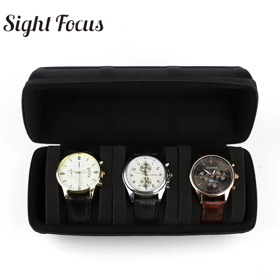 1,2,3,5 slots Portable Watch Storage Box Watch Organizer Watch Case Watch Roll Travel Case Storage Organizer Watch accessory