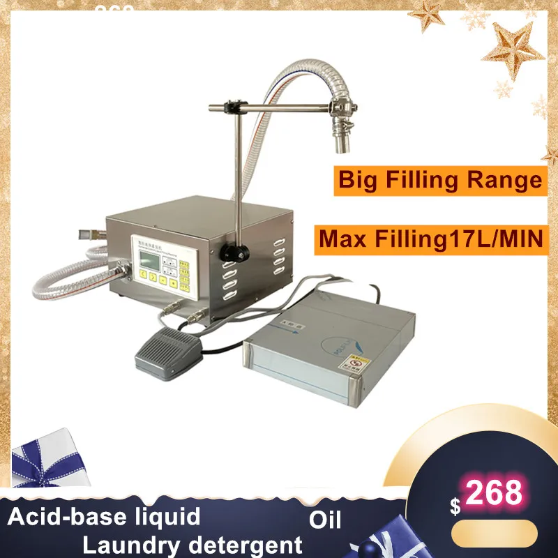 Electrical Weighing Filling Machine Acid-base liquid Filling Packing Machine Laundry Detergent Liquid Filler Packing