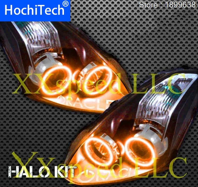 

for nissan Altima coupe RGB LED headlight halo angel eyes kit car styling accessories 2010 2011 high quality