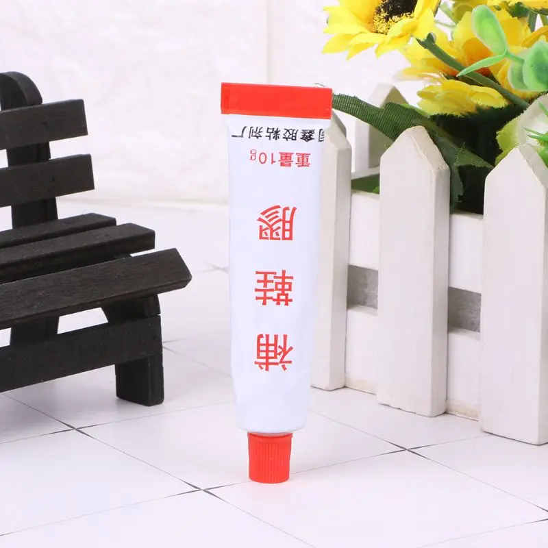 10ml Super Adhesive Repair Glue For Shoe Leather Rubber Canvas Tube Strong Bond K9FA