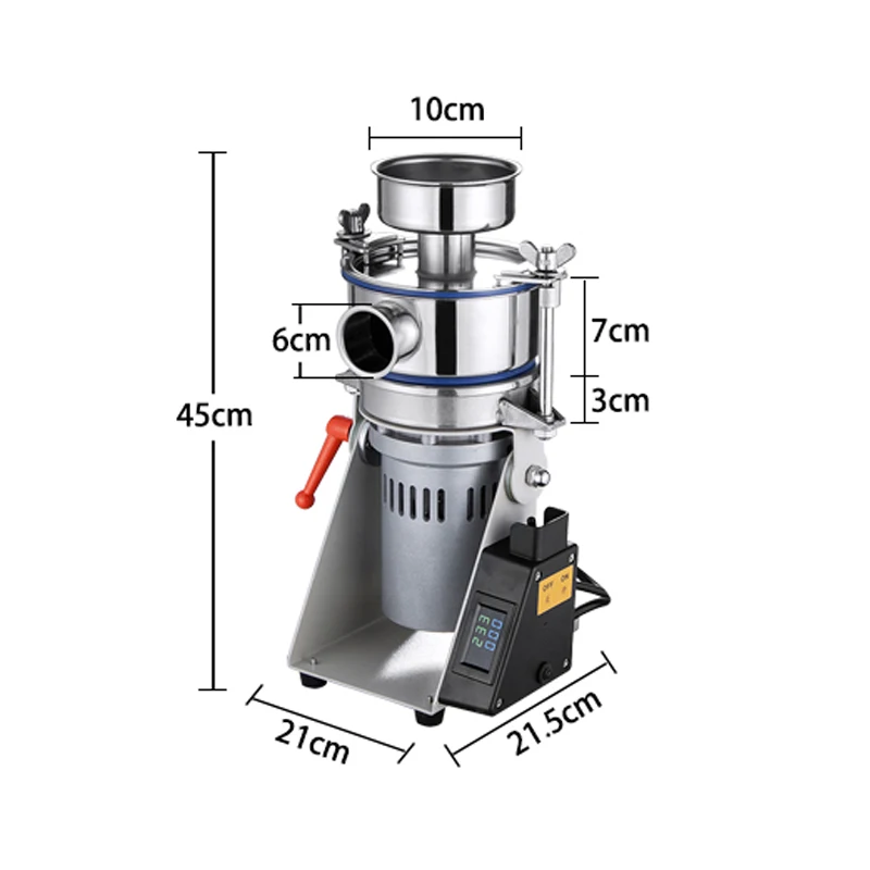 Household Dry Food Grinder Chinese Medicinal Material Ultra-Fine Grinder Commercial Ultra-Fine Grinder Wall Breaking Machine