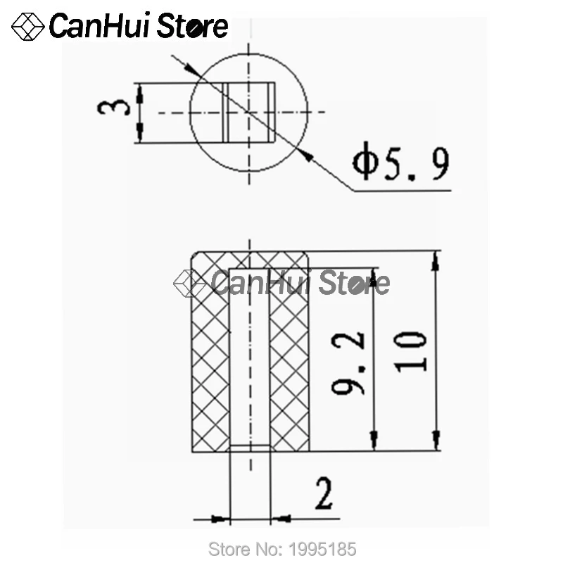 70 Stuks Tactiele Drukknop Cap 10mm Geldt voor 5.8*5.8 7*7 8*8 8.5*8.5 zelfsluitende Schakelaar Knop Cap A04 Schakelaar caps