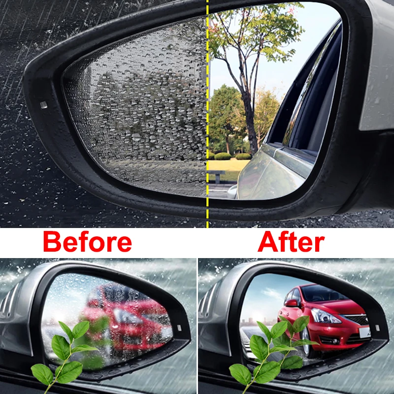 Anti-nevoeiro espelho retrovisor filme à prova de chuva para volkswagen vw passat b6 b7 b8 vista lateral espelho janela à prova de água etiqueta