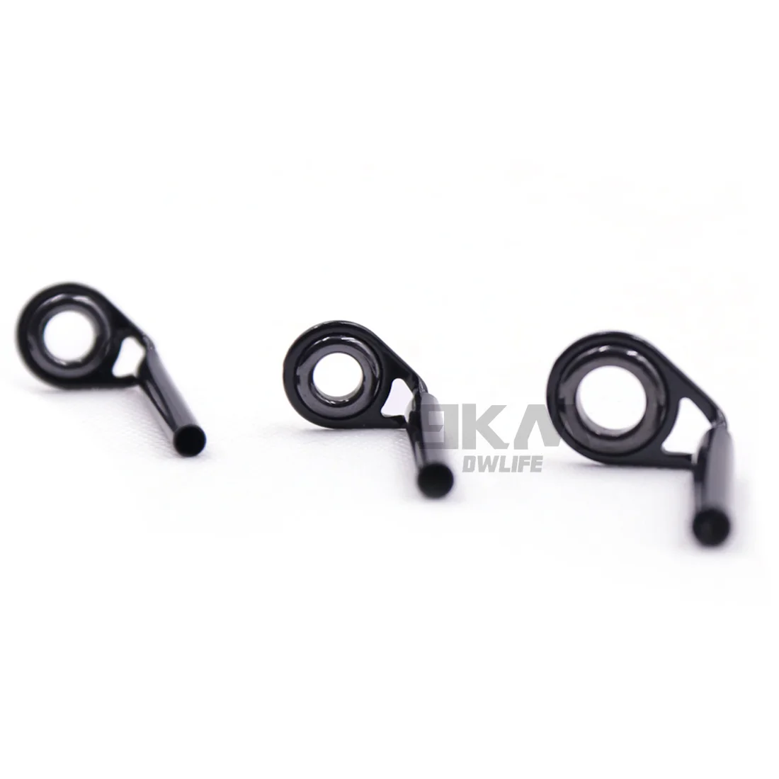 Fishing Rod Guides 5~10pcs MKT Fishing Rod Repair Kit Tip Top Guide Stainless Steel Ceramic Ring Saltwater Freshwater 1.2~2.0mm