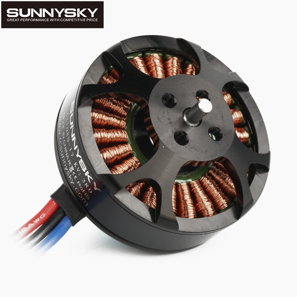 1 pz Sunnysky X4108S 380KV/480KV/600KV/690KV 4s 6S Outrunner motore a disco Brushless per aerei multirotore Drone FPV multiasse