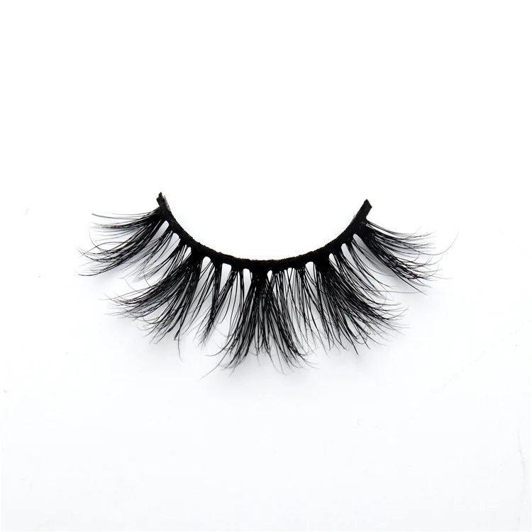 Hot Selling Mink Fur False Eyelashes Naturally Curled Stereo Long Natural Mink Fur False Eyelashes A Pair Makeup Cosmetic Gift