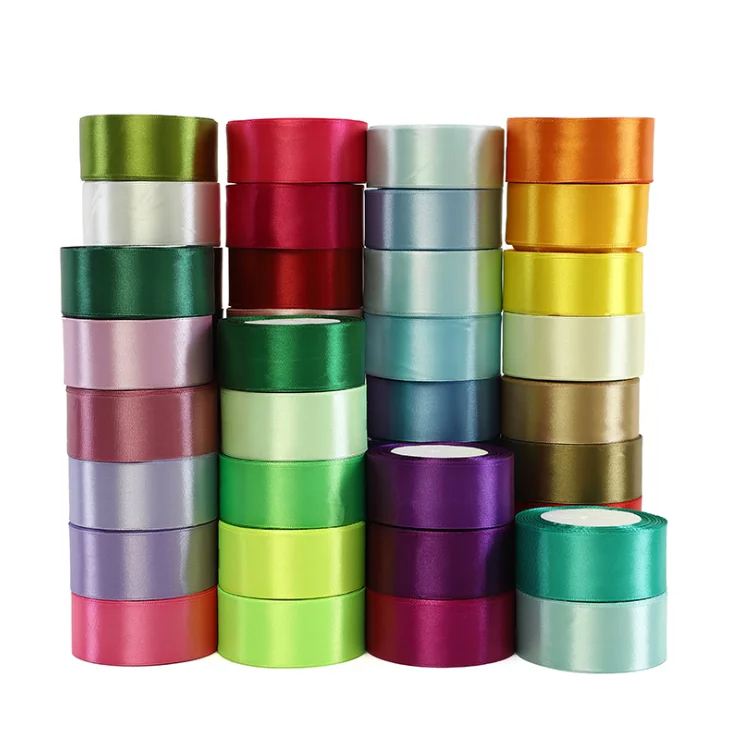 Атласные ленты 21 м, 1 см, 1,5 см, 2 см, 2,5 см, 4 см, «сделай сам», искусственные шелковые розы, товары для рукоделия, Швейные аксессуары, материал для скрапбукинга