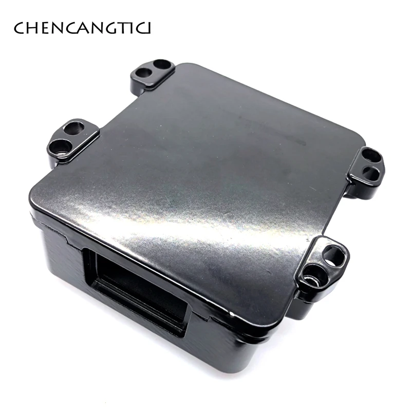 24 Pin Way Automotive ECU Aluminum PCB Box Enclosure With Mating Male Female Fci Connectors