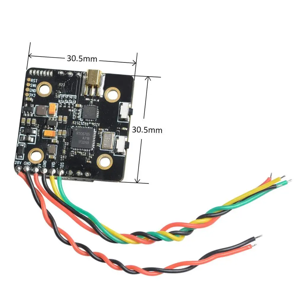 AKK FX3-Ultimate-DVR 5.8G Long Range Transmitter VTX FPV 25/200/600/1000mW power switchable OSD configuration smart audio