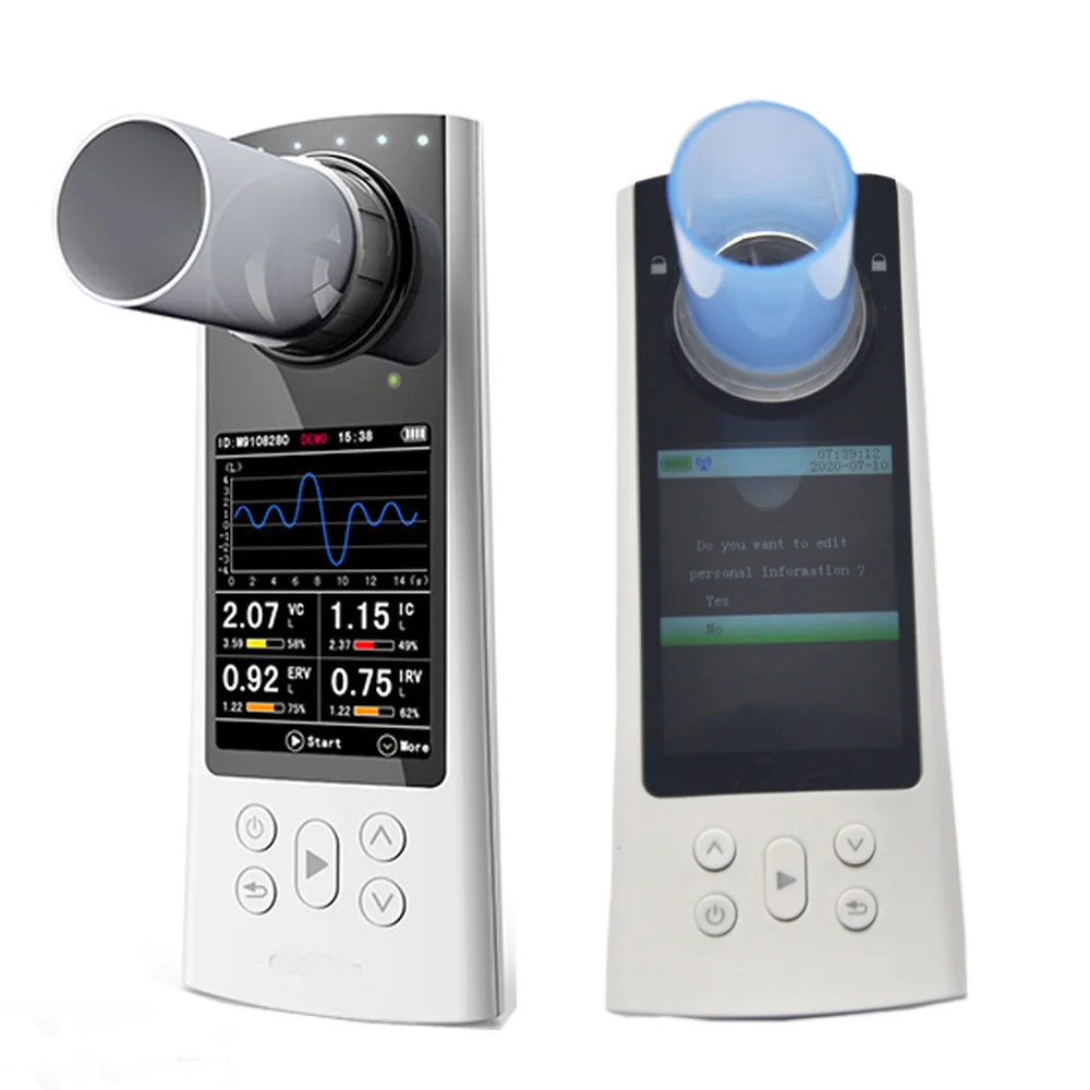 

Digital Spirometer Bluetooth checking lung condition Spirometry+Mouthpiece 2021 Newest