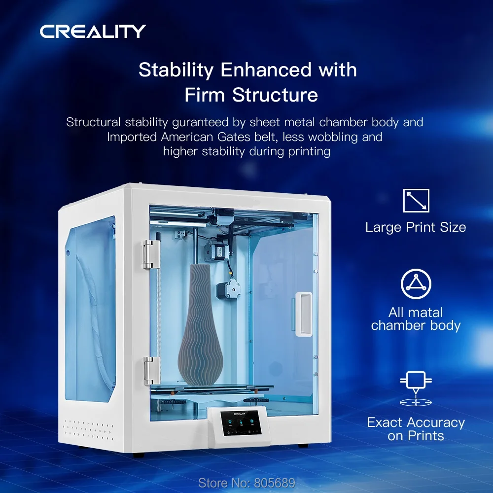 CR-5 Pro  Best Desktop 3D Printer Personal Home use impresora oem imprimante for sale  free shipping