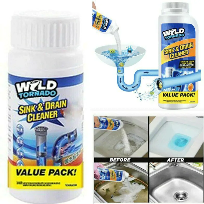 Hot sale Super Powerful Sink Drain Cleaner Powder Toilet Brush Closestool Clogging Cleaning Tool Super Amazing Portable