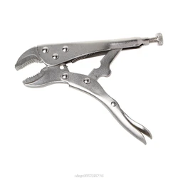 5 Inch Locking Pliers Ground Mouth Straight Jaw Lock Vise Grip Clamp Hand Tools JY10 21 Dropshipping