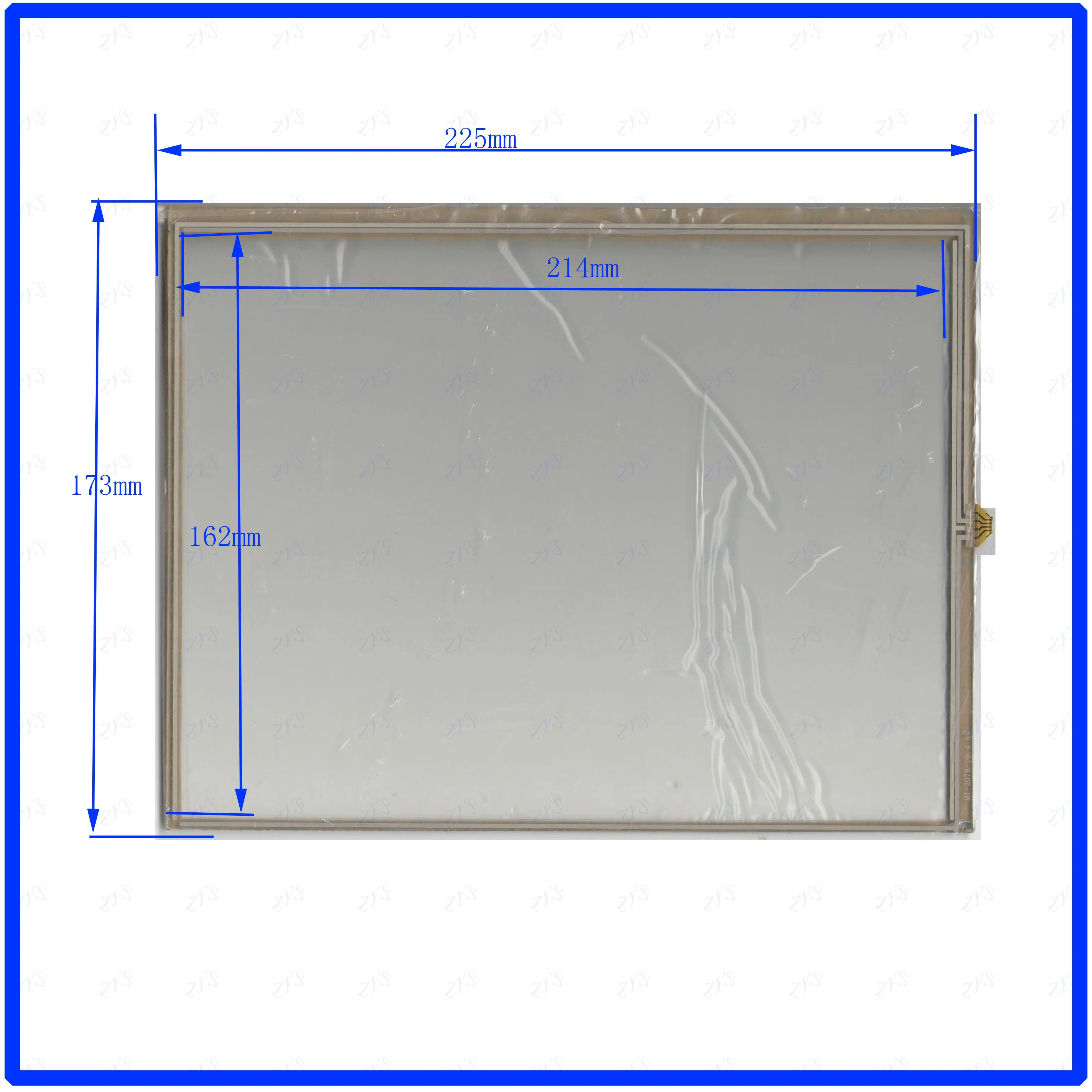 

ZhiYuSun MT2078 225*173mm 10.4Iinch 4 wire TOUCH SCREEN touch panel this is compatible 225*173