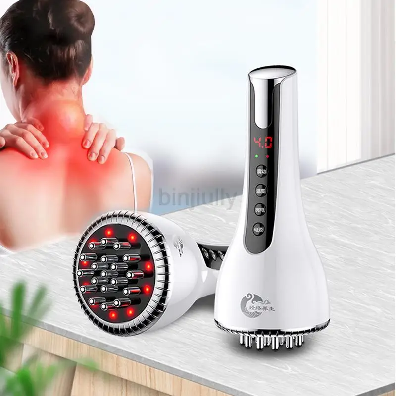 

EMS Body Slimming Massager Galvanic Infrared Therapy Scraping Anti Cellulite Fat Burner Beauty Shaping Weight Loss Guasha Tools