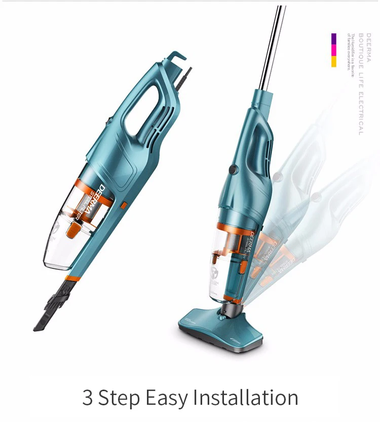 YOUPIN Deerma DX900 Upright Vacuum Cleaner portable Handheld Household Cleaner Low Noise Dust Collector Strong Suction