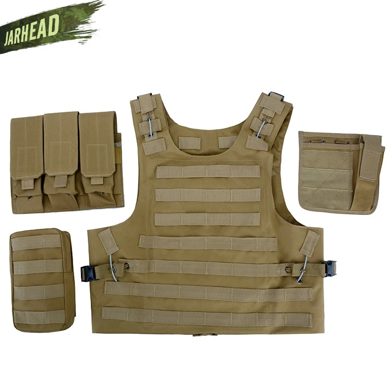 Camouflage Tactical Vest Multifunctional Hunting Vest PUBG/CS field  Game Paintball Vest Military protective Equipment 11 Color