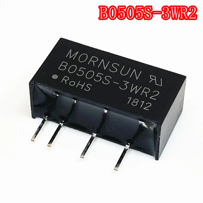 Free Shipping 10Pcs Original MORNSUN DC-DC power module B0505S-3WR2 isolated regulated power supply 5V 0.6A 1.5kV 3W B0505S-3W