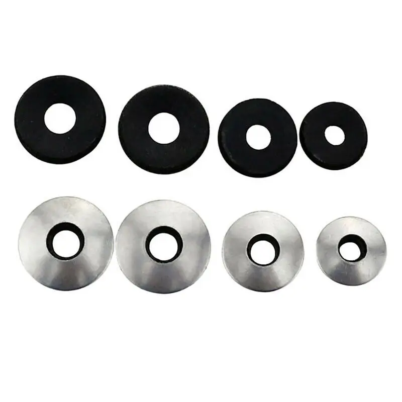 10/20/30/50pcs 304 Stainless Sealing Washers EPDM Rubber Waterproof Dustproof Compound Gaskets M4.2 M4.8 M5.5 M6.3