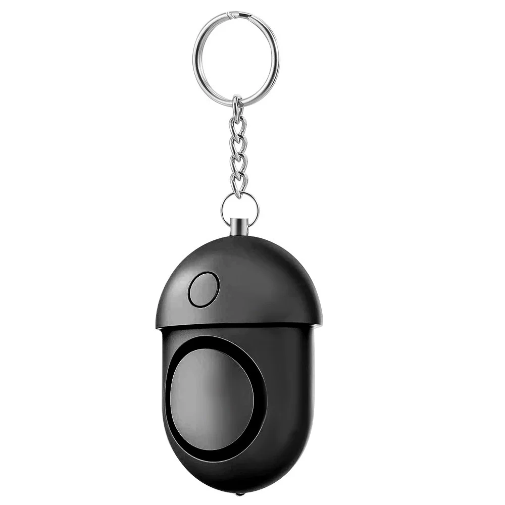 Personal Alarm/ 125-130dB Safe Sound Emergency Self-Defense Security Alarm/ Keychain/ LED Flashlight