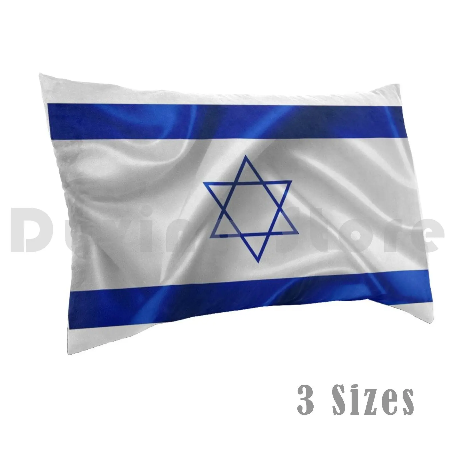 Israel Pillow Case 40x60 1403 Israel Flag Banner Country Land Nation People Home Pride Proud Patriot