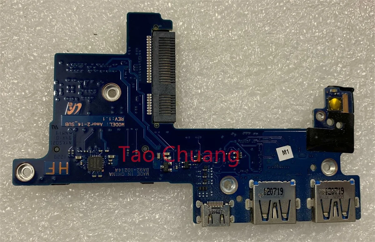 FOR Samsung NP900X4D-A01UK 900X4C 900X4D USB SD card power button board BA92-10214A