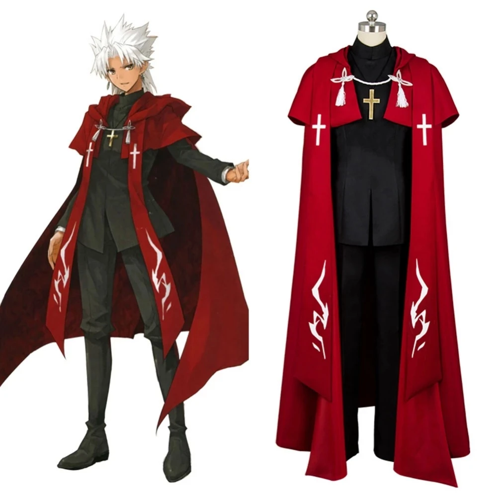 

Fate Apocrypha Cosplay Costume FA Ruler Amakusa Shiro Outfit Full Sets Cosplay Costume Adult Halloween Carnival Customize