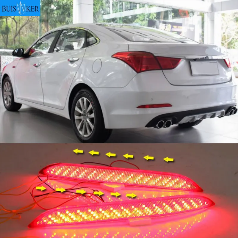 

For Hyundai MISTRA 2014-2016 Rear Lamp Stop Brake Light LED Tail Trunk Strip Light