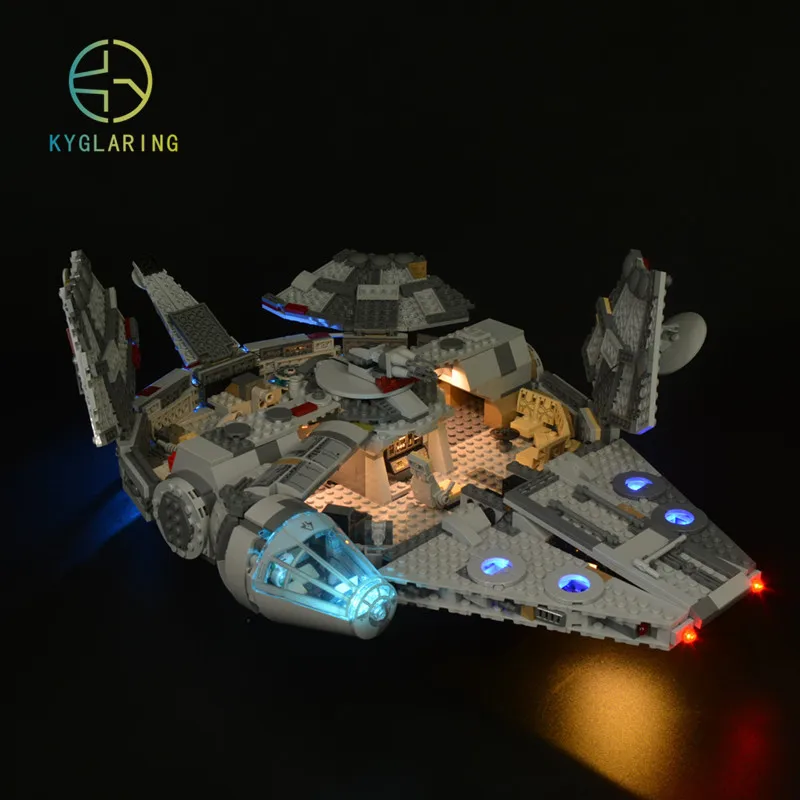 

Kyglaring Led Lighting Set DIY Toys For 75257 New Edition Millennium Building Blocks (only light included)