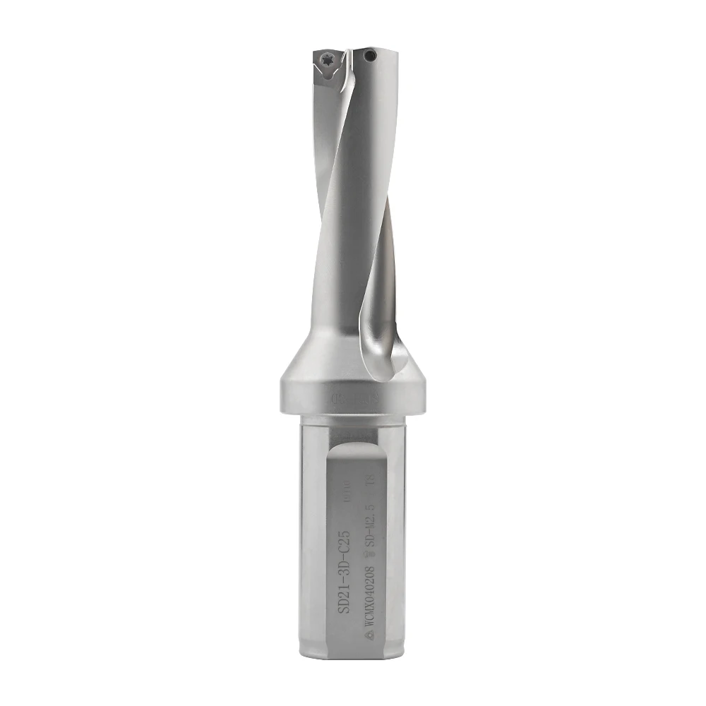 UNALOY-taladro Inser para mordeduras de Metal, 13mm-50mm de profundidad, 2D, 3D, 4D, 5D, Indexable, máquina perforadora en U, tornos, CNC, serie WC