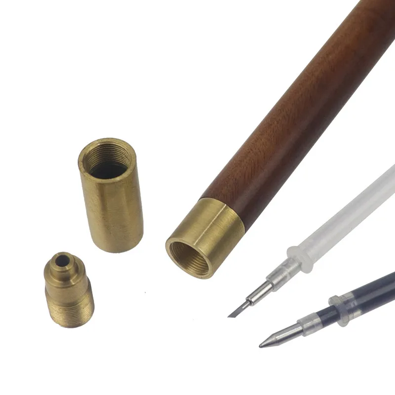 5 pièces À double usage Bois Laiton Couteau Remplaçable Gel Stylo Bois Marquage Stylo Deux Types Bois Scribe OUTILS DE BRICOLAGE