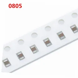 100 Chiếc 0805 SMD 100V X7R 10% 1PF-47UF 68PF 100PF 470PF 100nf 10nf 1UF 22UF 4.7UF 10UF 10NF SMD Dày Phim Gốm Tụ Điện