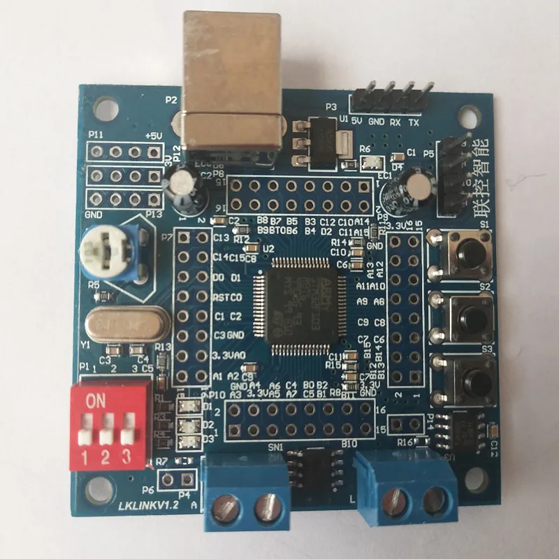 

Макетная плата STM32 new Modbus RTU master and slave, макетная плата STM32 RTU