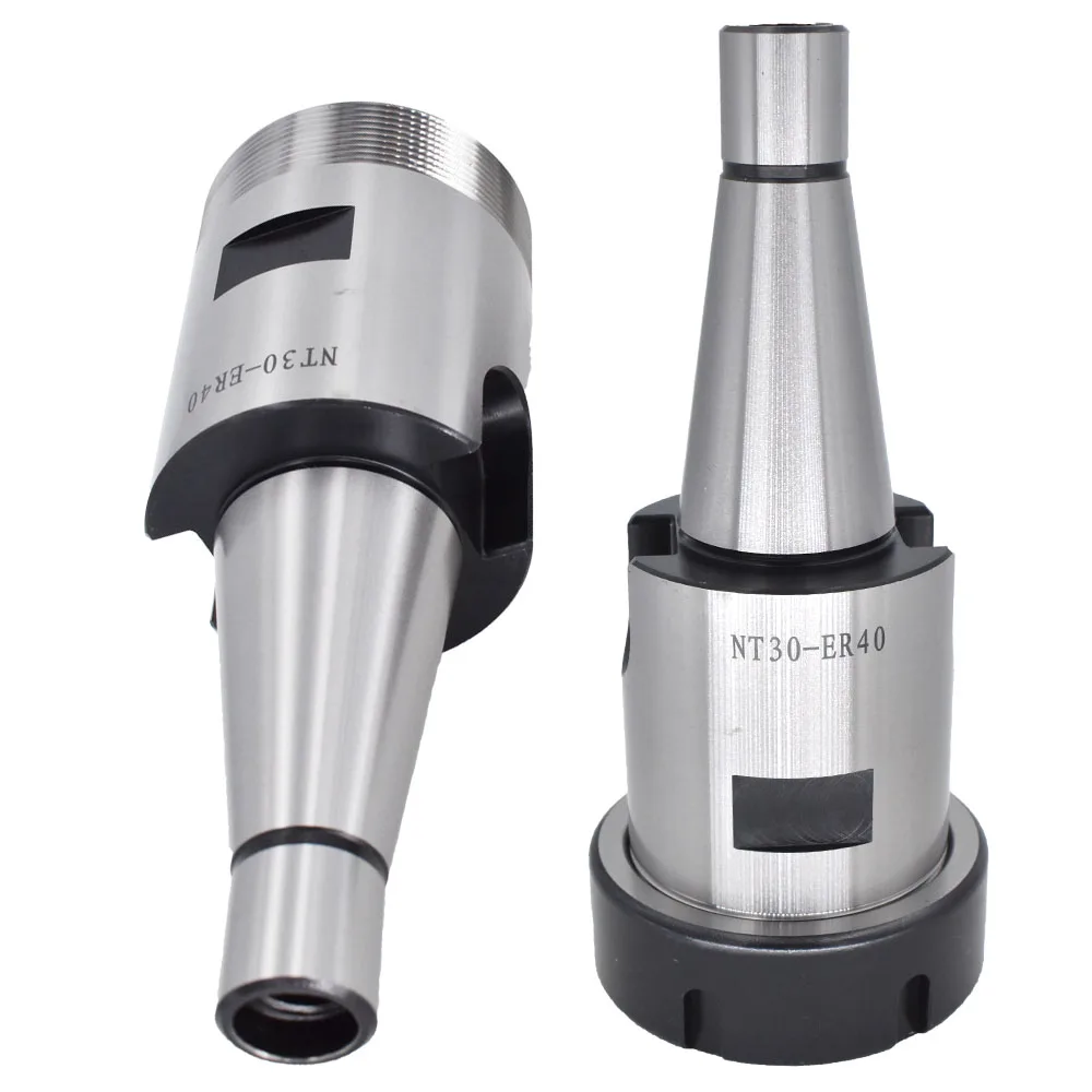 1pcs NT40 ER20 ER25 ER32 NT40 ER40 collet chuck tool holder M16 thread  for CNC machine