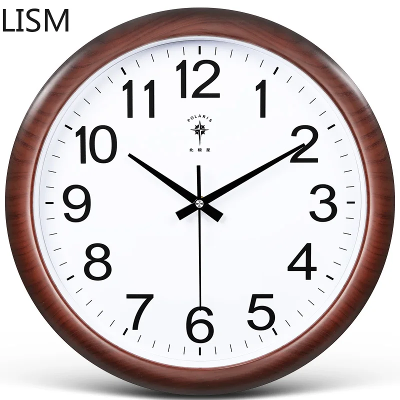 

Round Wall Clock Vintage Retro Antique Wall Clock Quartz Silent Living Room Modern Design Smart Wall Clock Bedroom Horloge