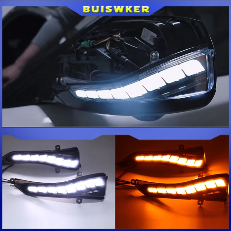 

Suitable for Infiniti Q50 series 2016 2017 2018 modified rearview mirror lights rotating dynamic turn signal lights